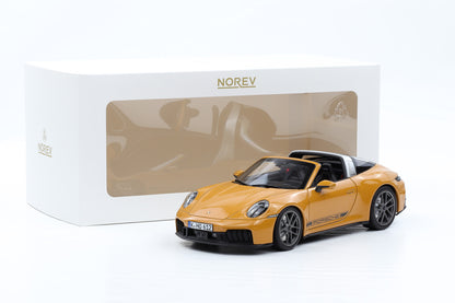 1:18 Norev Porsche 911 992.2 Targa 4 GTS Bahama yellow 2024