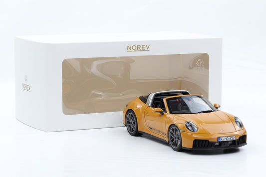 1:18 Norev Porsche 911 992.2 Targa 4 GTS Bahama yellow 2024