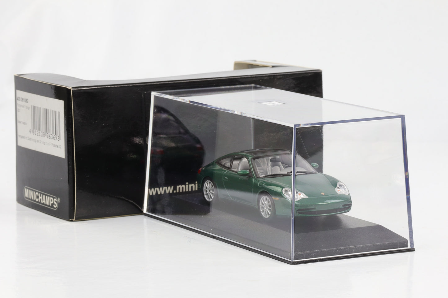 1:43 Minichamps Porsche 911 targa 2001 dschungelgrün-metallic 400 061062