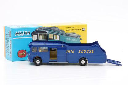 1:48 Corgi Toys Ecurie Ecosse Racing Car Transporter blau no.1126 Repro