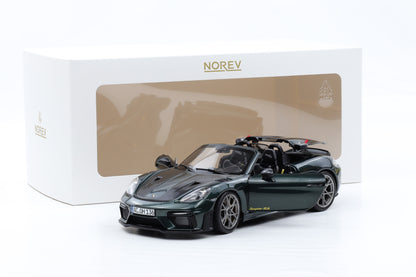1:18 Norev Porsche 718 Spyder RS Weissach Package 2023 Forest green metallic