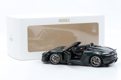 1:18 Norev Porsche 718 Spyder RS Weissach Package 2023 Forest green metallic