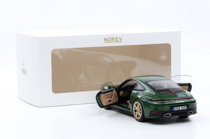 1:18 Norev Porsche 911 992.2 Carrera Coupe 2024 Irish green limited 200 pcs.