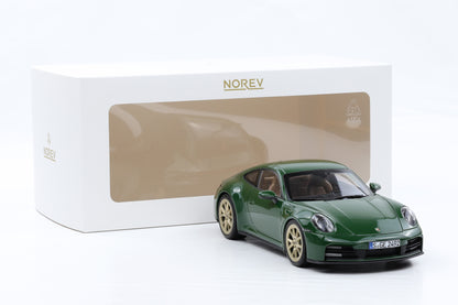 1:18 Norev Porsche 911 992.2 Carrera Coupe 2024 Irish green limited 200 pcs.