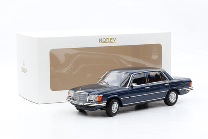 1:18 Norev Mercedes-Benz 350 SEL W116 hansa blue 1973/80  full opening