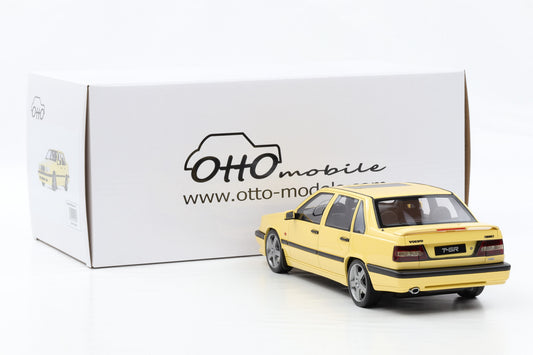 1:18 OTTOmobile Volvo 850 T-5R Cream Yellow 1996 OT1222