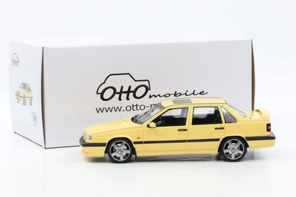 1:18 OTTOmobile Volvo 850 T-5R Cream Yellow 1996 OT1222