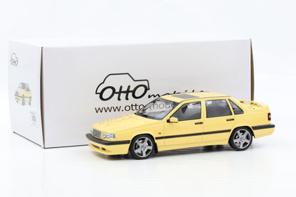 1:18 OTTOmobile Volvo 850 T-5R Cream Yellow 1996 OT1222