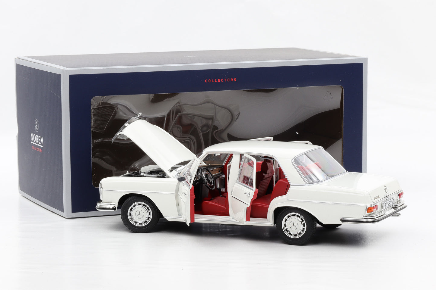 1:18 Norev Mercedes-Benz 250 SE W108 1967 weiss 183763 limited