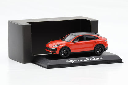 1:43 Porsche Cayenne S Coupe 2019 lavaorange Dealer WAP Norev