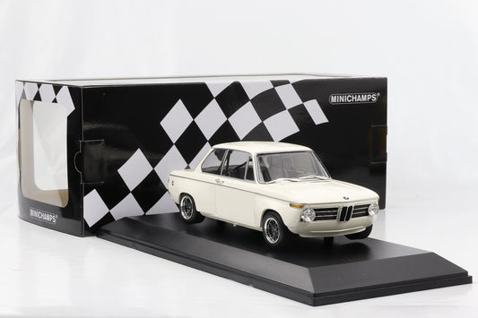 1:18 BMW 2002 Motorsport Version Plain Body weiss 1970 1:18 Minichamps