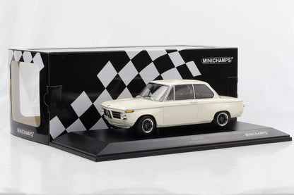 1:18 BMW 2002 Motorsport Version Plain Body weiss 1970 1:18 Minichamps