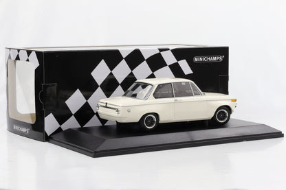 1:18 BMW 2002 Motorsport Version Plain Body weiss 1970 1:18 Minichamps