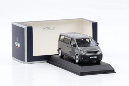 1:43 Norev Peugeot Expert Bus 2016 Platinium grey 479861