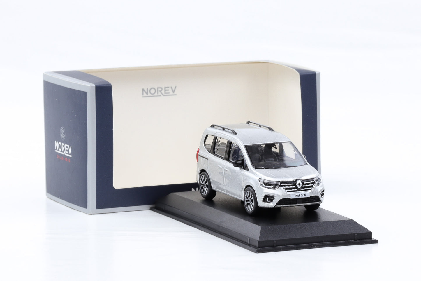1:43 Norev Renault Kangoo Ludospace 2021 silber 511363