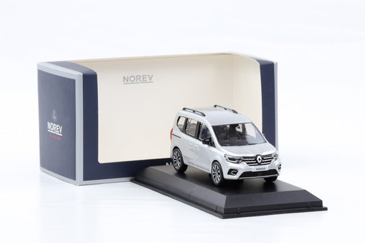 1:43 Norev Renault Kangoo Ludospace 2021 silber 511363