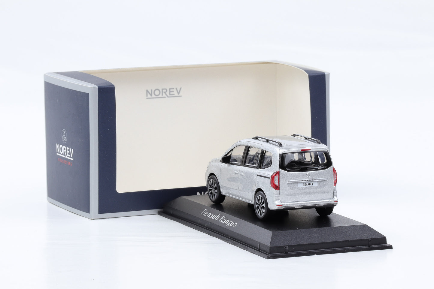 1:43 Norev Renault Kangoo Ludospace 2021 silber 511363