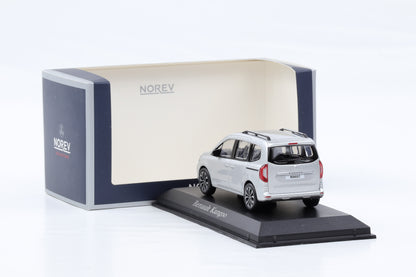 1:43 Norev Renault Kangoo Ludospace 2021 silber 511363