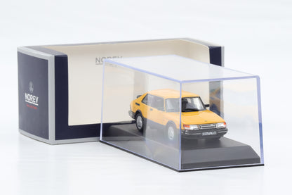 1:43 Norev Saab 900 Turbo 16 gelb 1991 810034