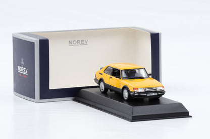 1:43 Norev Saab 900 Turbo 16 gelb 1991 810034