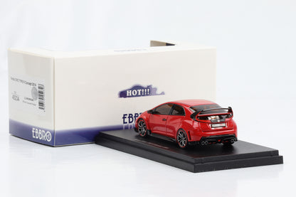 1:43 Ebbro Honda Civic Type R Concept 2014 rot