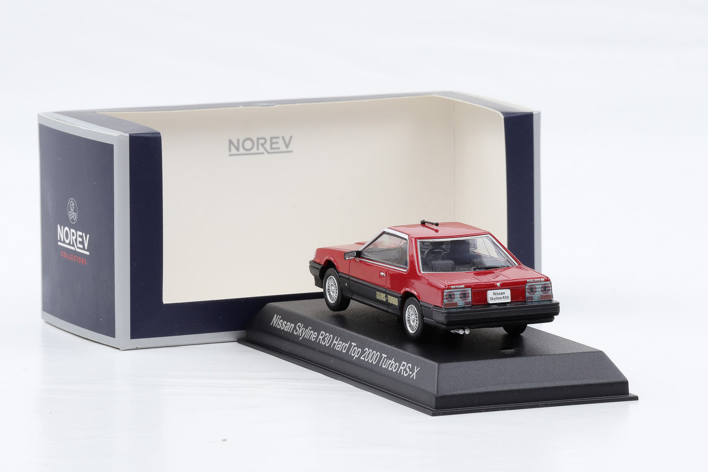 1:43 Norev Nissan Skyline R30 Hard Top 2000 Turbo RS-X red/black 1983