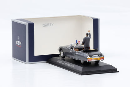1:43 Norev Citroen SM Presidentielle 1995 Figur Jacques Chirac 158706