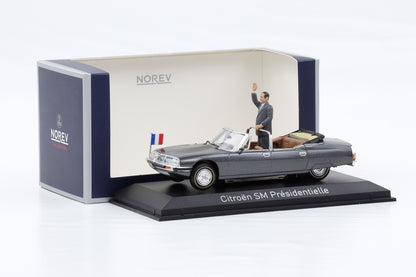 1:43 Norev Citroen SM Presidentielle 1995 Figur Jacques Chirac 158706