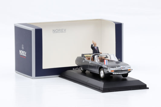 1:43 Norev Citroen SM Presidentielle 1981 Figur Francois Mitterand 158705