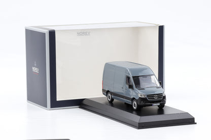 1:43 Norev Mercedes-Benz Sprinter Transporter Kasten grau 2018 351176