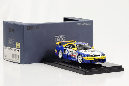 1:43 Ebbro Nissan Johnson Skyline R33 JGTC 1995 #10 Akira Iida