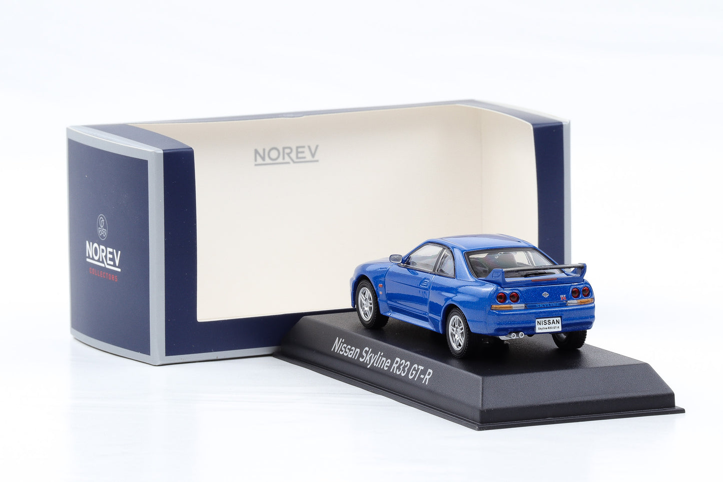 1:43 Norev Nissan Skyline R33 GT-R blau 1995 420185