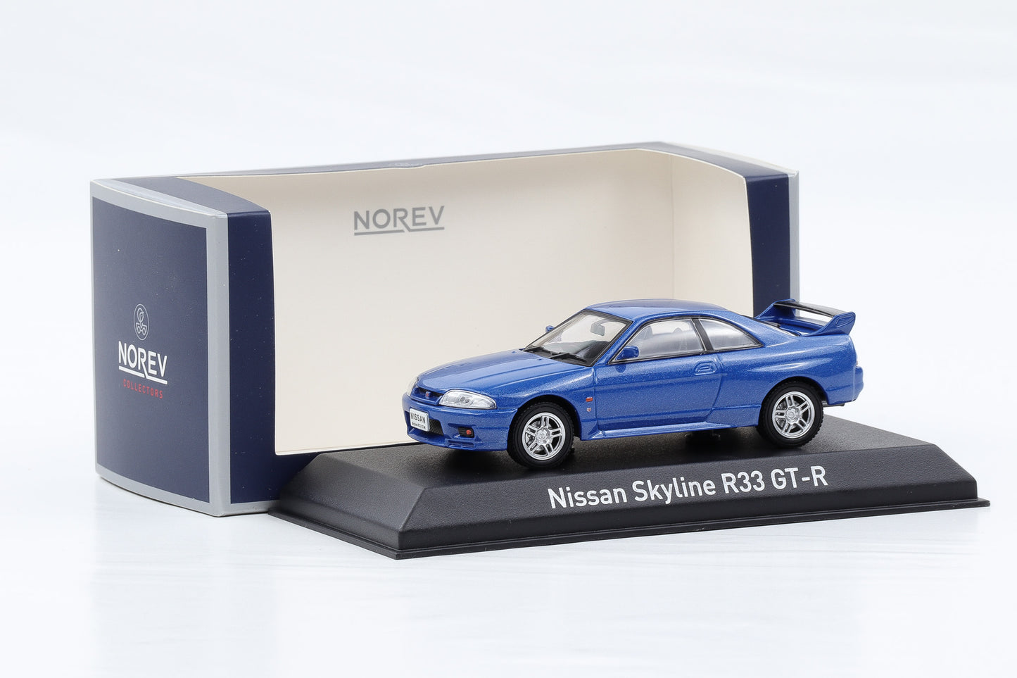 1:43 Norev Nissan Skyline R33 GT-R blau 1995 420185