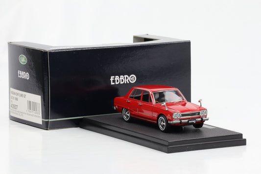 1:43 Ebbro Oldies Nissan Skyline GT GC10 1968 rot