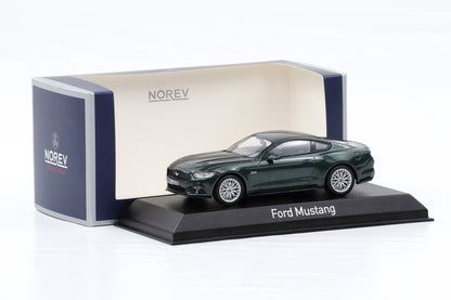 1:43 Norev Ford Mustang green metallic 2015 270558