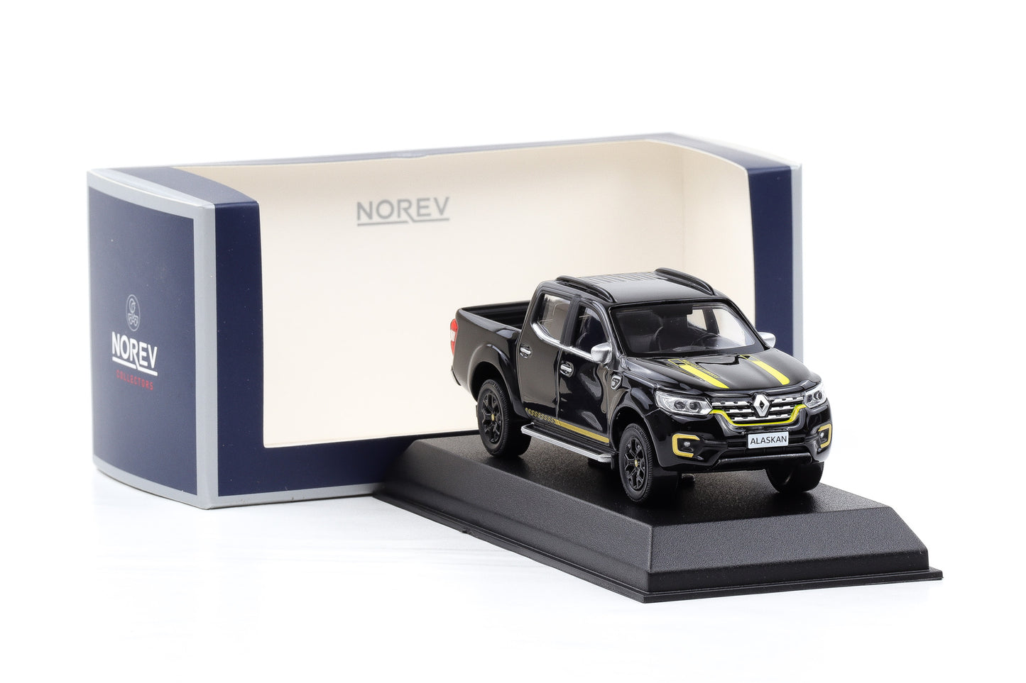 1:43 Norev Renault Alaskan Pickup Formula Edition 2018 schwarz 518352