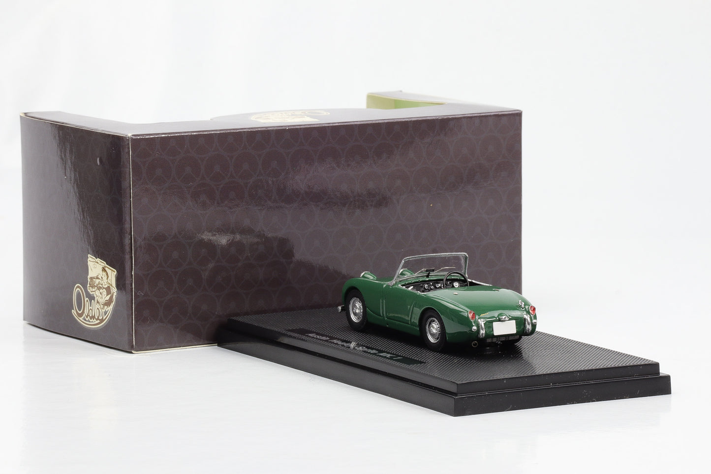 1:43 Ebbro Oldies Austin Healey Sprite Mk. 1 Cabrio 1958 dunkelgrün