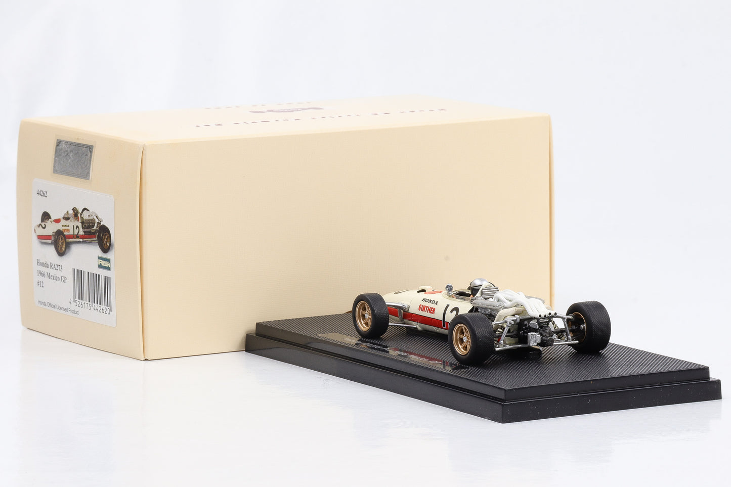 1:43 Ebbro Honda Ginther RA273 1966 Mexico GP #12 Formel 1 F1