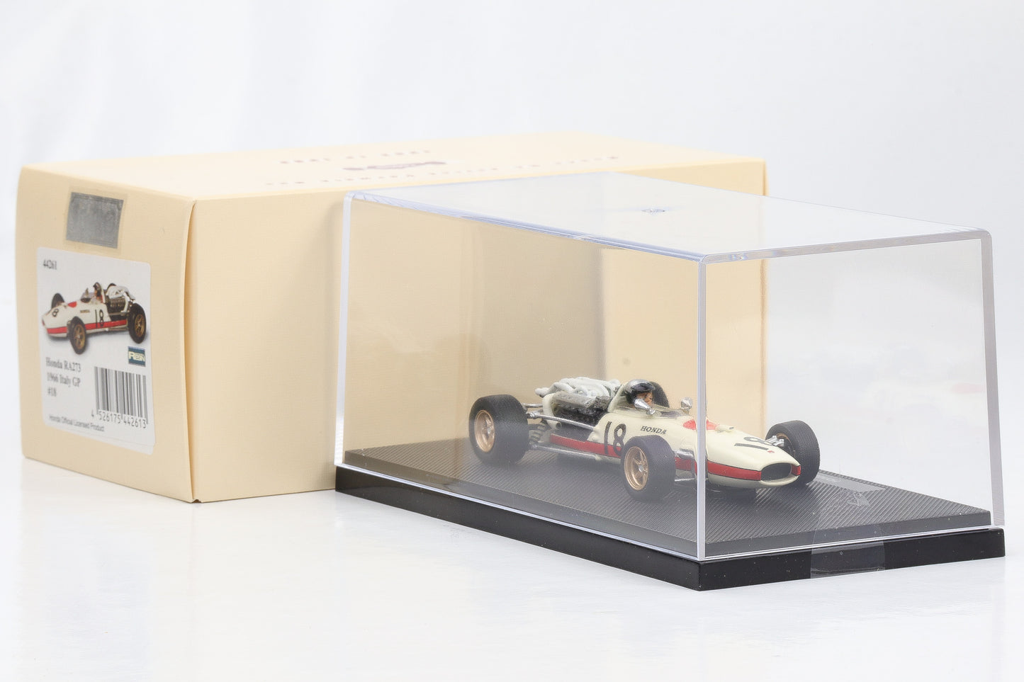 1:43 Ebbro Honda RA273 1966 Italy GP #18 Formel 1 F1 Ginther Resin