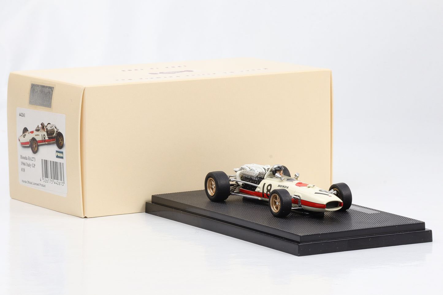 1:43 Ebbro Honda RA273 1966 Italy GP #18 Formel 1 F1 Ginther Resin