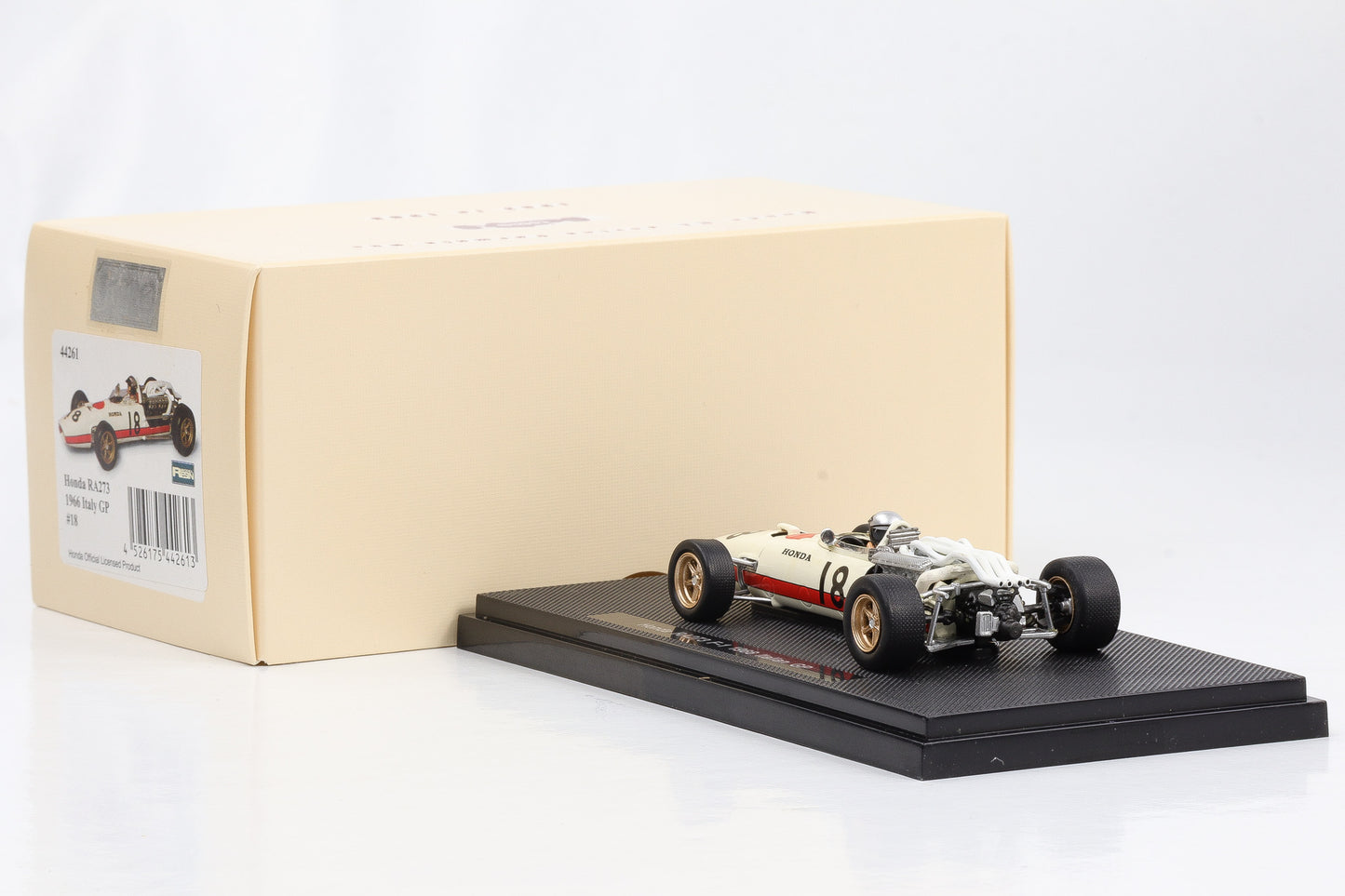 1:43 Ebbro Honda RA273 1966 Italy GP #18 Formel 1 F1 Ginther Resin