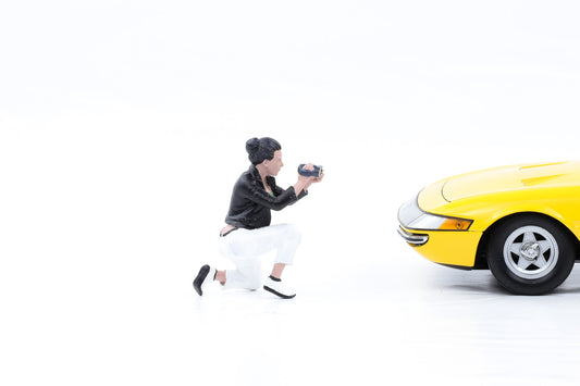 1:18 Figur Photographers Fotograf Frau Figuren American Diorama 19305 #5