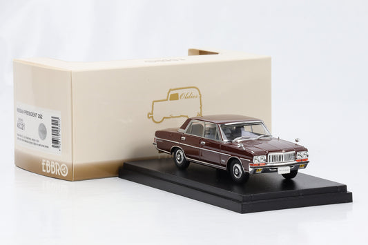 1:43 Ebbro Oldies Nissan President 252 Limousine braun