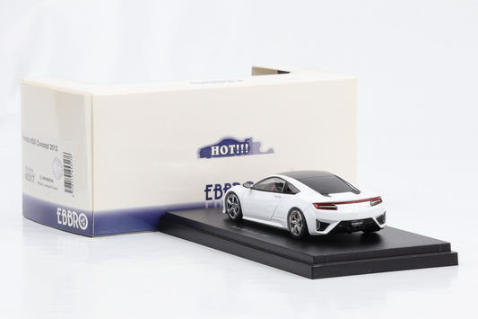 1:43 Ebbro Honda NSX Concept 2013 Perlweiß diecast