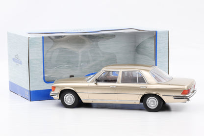 1:18 MCG Mercedes Benz 280 SE S-Klasse W116 1972 beige metallic