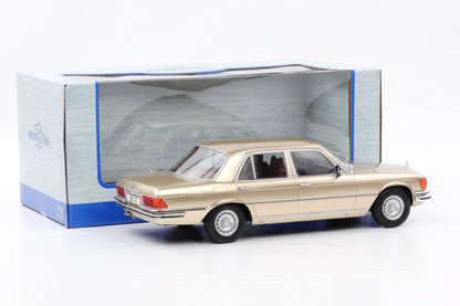 1:18 MCG Mercedes Benz 280 SE S-Klasse W116 1972 beige metallic