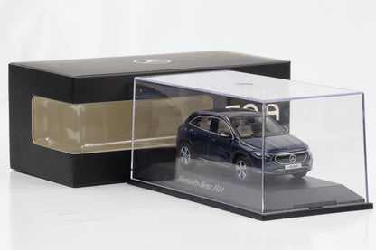 1:43 Herpa Mercedes-Benz EQA H243 2021 denimblau Dealer