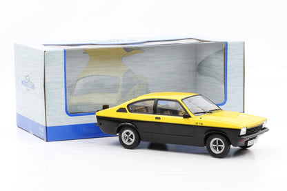 1:18 Opel Kadett C Coupe GT/E Sport gelb schwarz 1986 MCG