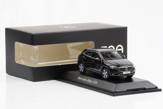 1:43 Herpa Mercedes-Benz EQA H243 2021 kosmosschwarz Dealer