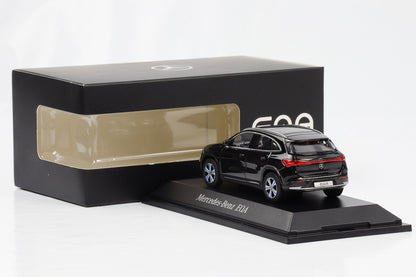 1:43 Herpa Mercedes-Benz EQA H243 2021 kosmosschwarz Dealer